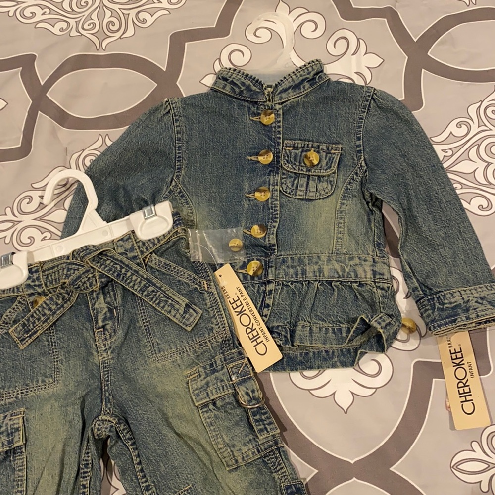 Denim outfit
